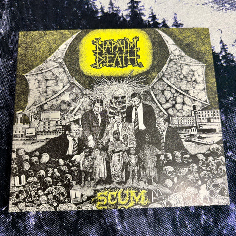 NAPALM DEATH: SCUM digipak CD *preowned/ex-display/collectible, excellent condition* 2012 remaster