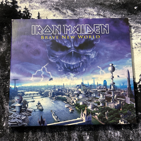 IRON MAIDEN: BRAVE NEW WORLD remastered digipak CD   *new, not sealed*