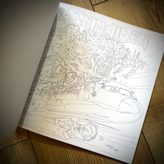 THE OFFICIAL IRON MAIDEN COLOURING BOOK VOL 3