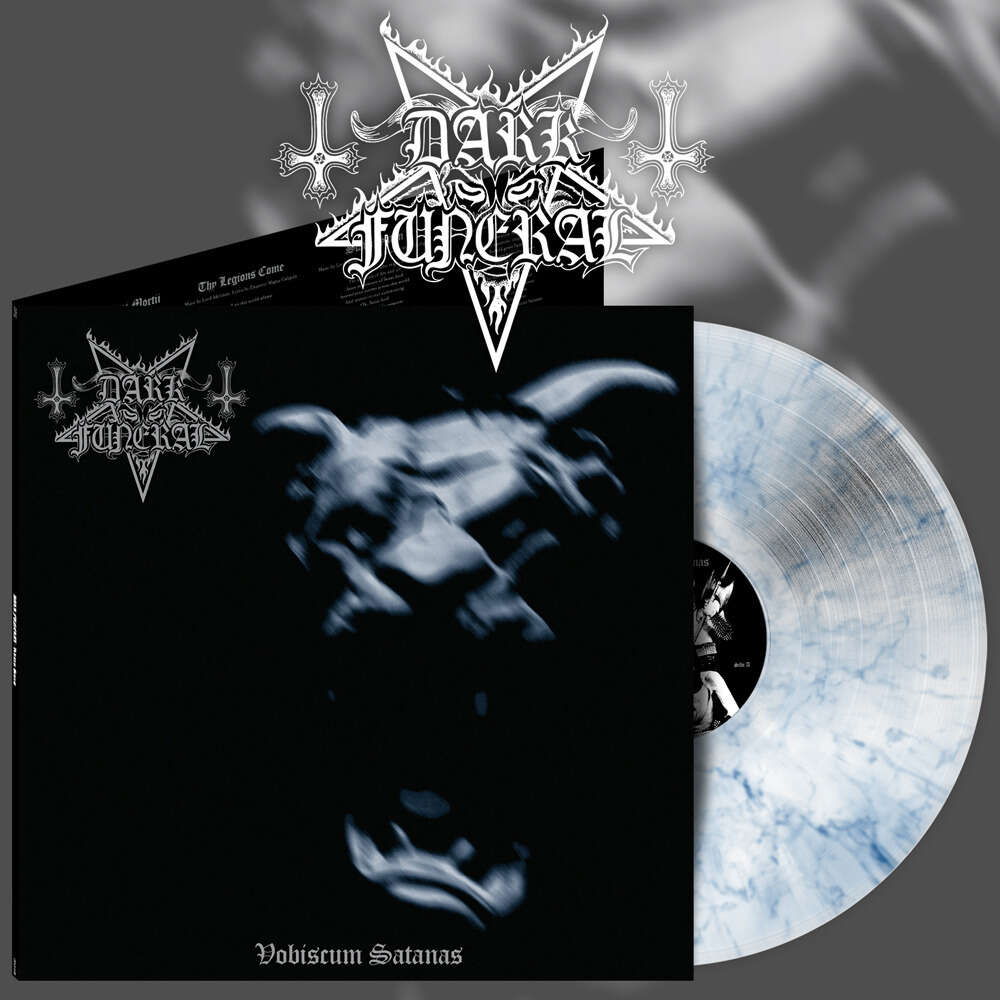 DARK FUNERAL: Vobiscum Satanas LP (1998 opus on limited marble vinyl, gatefold sleeve) *new*