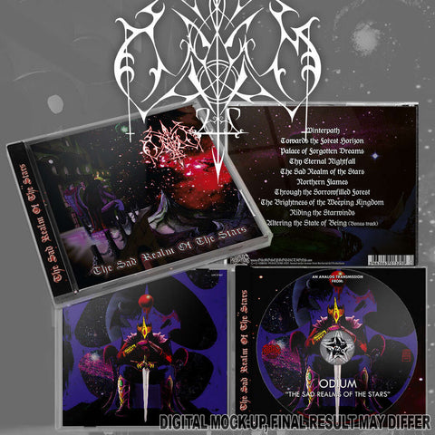 ODIUM: The Sad Realm of the Stars CD (classic symphonic BM from 1998)