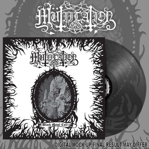 Preorder [15th October 2024] MUTIILATION: Black Metal Cult LP (new album, clear black vinyl, printed inner)