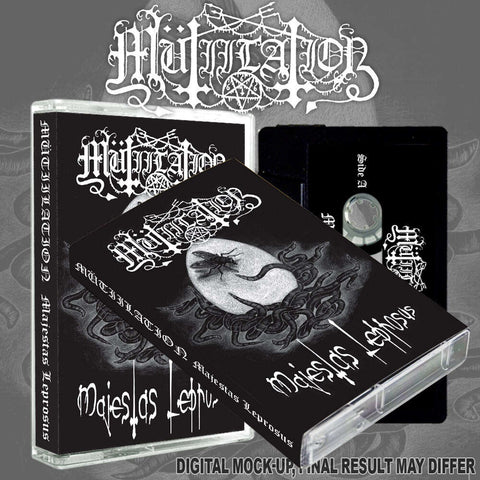 MUTIILATION: Majestas Leprosus cassette (limited edition)