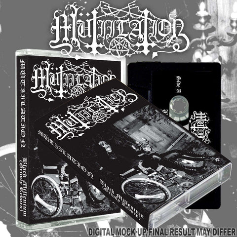 MUTIILATION: Black Millenium (Grimly Reborn) cassette (limited edition)