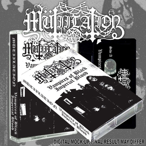 MÜTIILATION: Vampires of Black Imperial Blood cassette (limited edition)