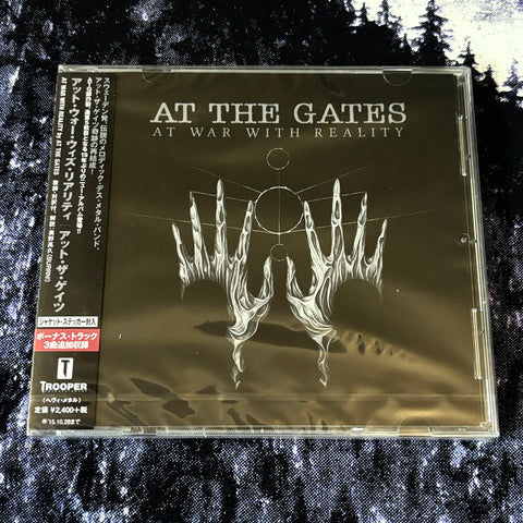 AT THE GATES: AT WAR WITH REALITY CD *Japanese edition, new and sealed, rare*