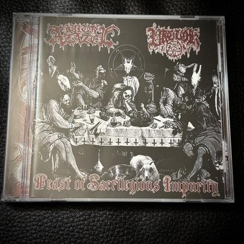 Kult Ov Azazel / Vrolok ‎– Feast Of Sacriligious Impurity CD *new and sealed*