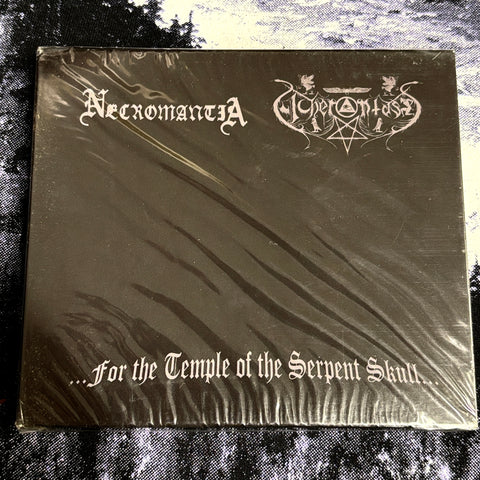 NECROMANTIA / ACHERONTAS: FOR THE TEMPLE CD   *new and sealed*