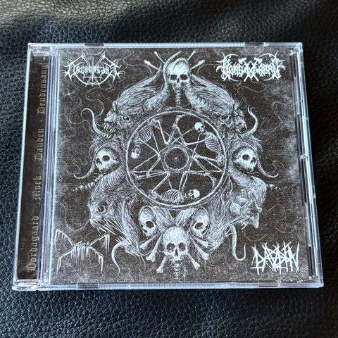 Hordagaard / Mork / Dauden / Drudensang ‎– split CD *preowned/collectible, as new condition* (Copy)