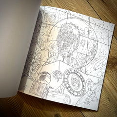 THE OFFICIAL IRON MAIDEN COLOURING BOOK VOL 2 - THE SINGLES
