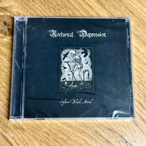 NOCTURNAL DEPRESSION: Spleen Black Metal CD (French depressive black metal icons)