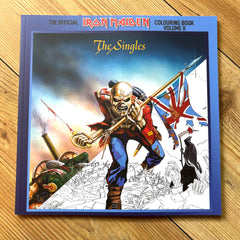 THE OFFICIAL IRON MAIDEN COLOURING BOOK VOL 2 - THE SINGLES