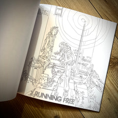 THE OFFICIAL IRON MAIDEN COLOURING BOOK VOL 2 - THE SINGLES