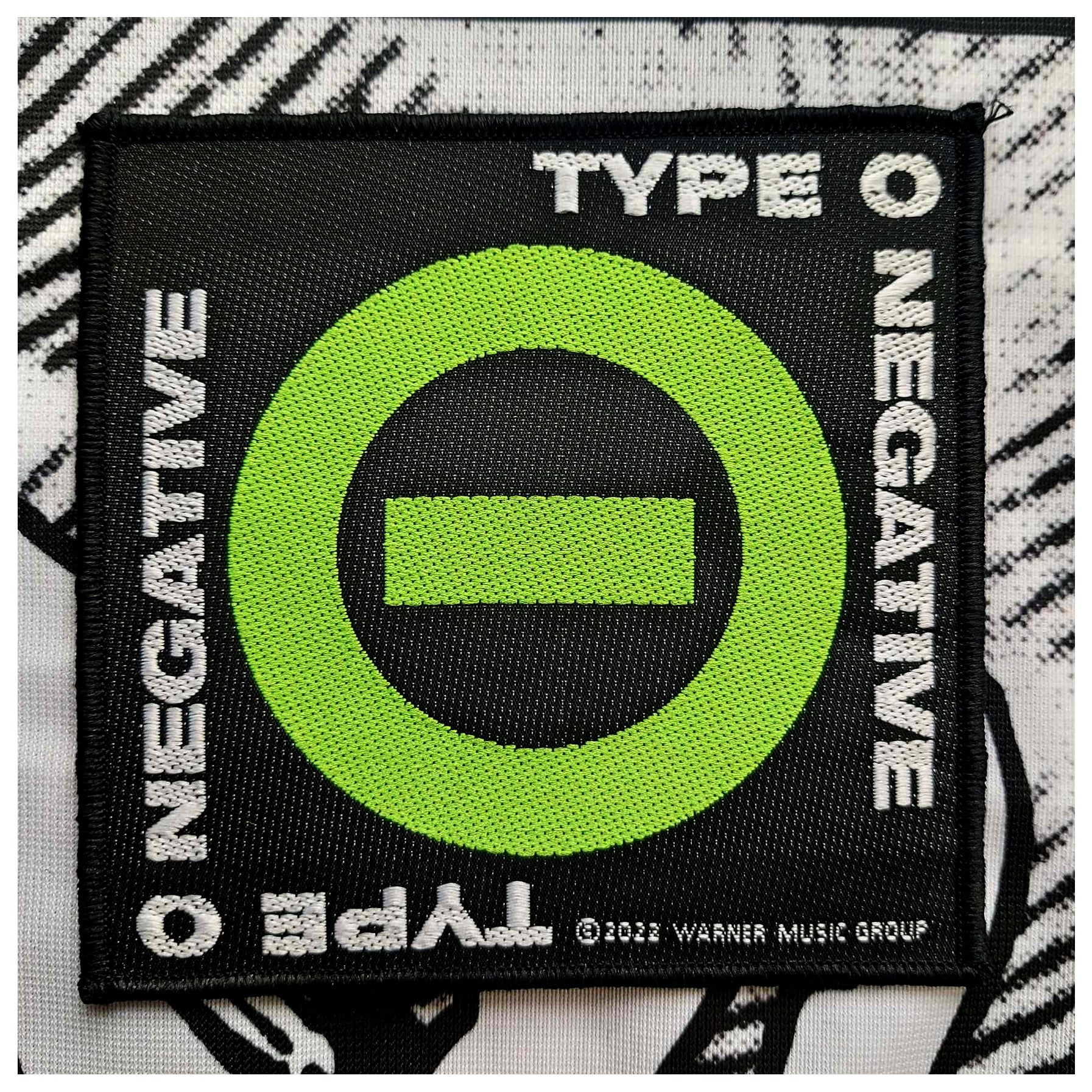 TYPE O NEGATIVE: official LOGO patch