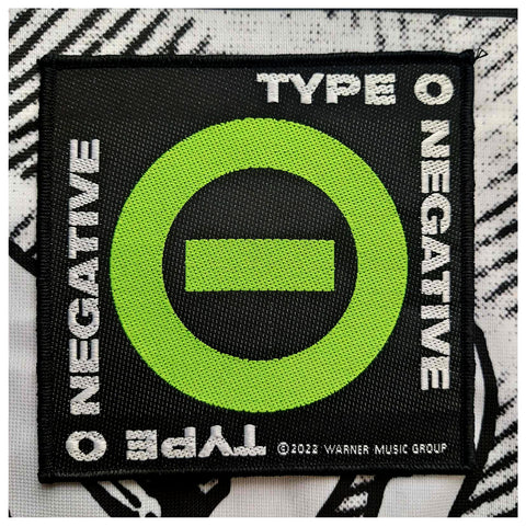 Official TYPE O NEGATIVE: LOGO patch