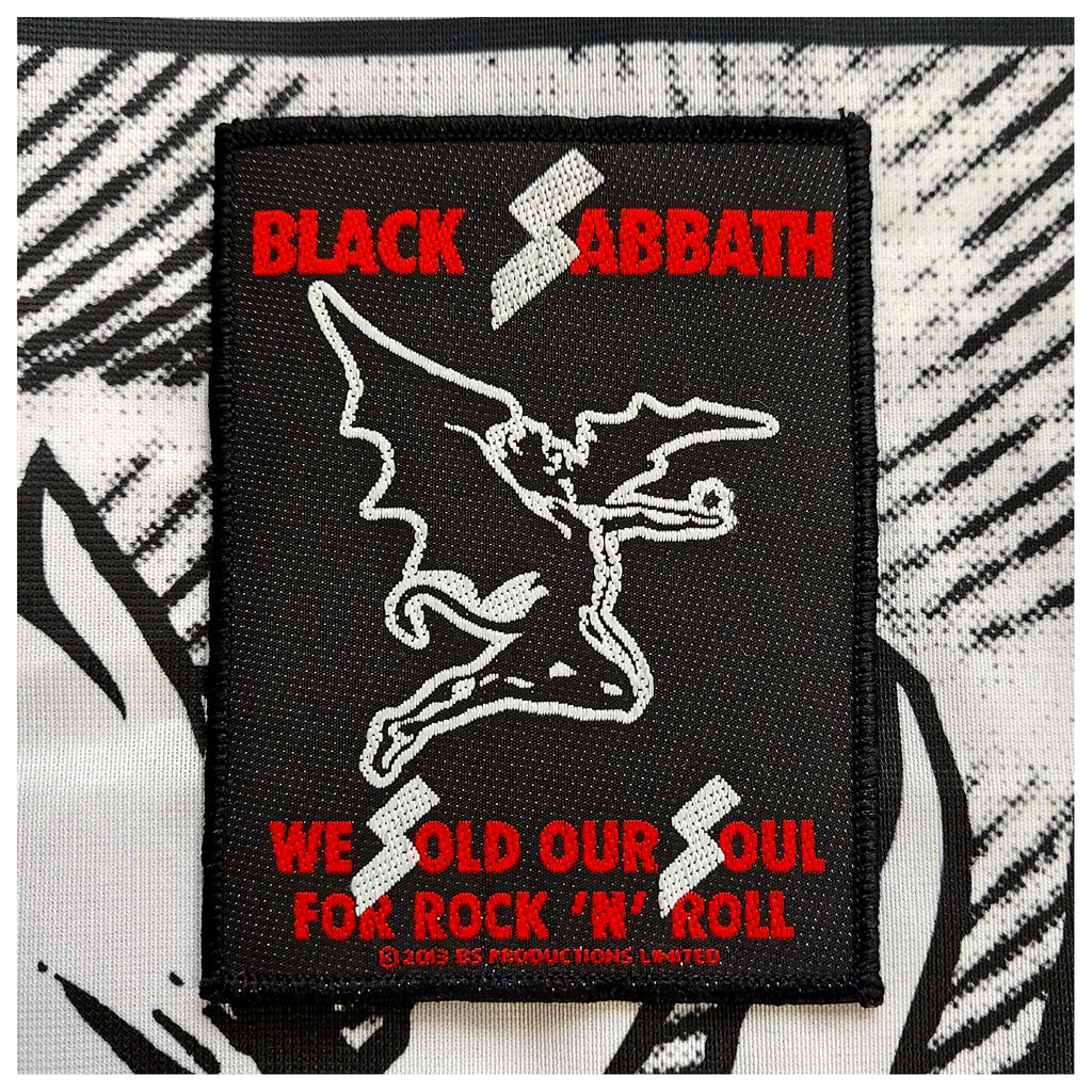 BLACK SABBATH: official WE SOLD OUR SOUL patch