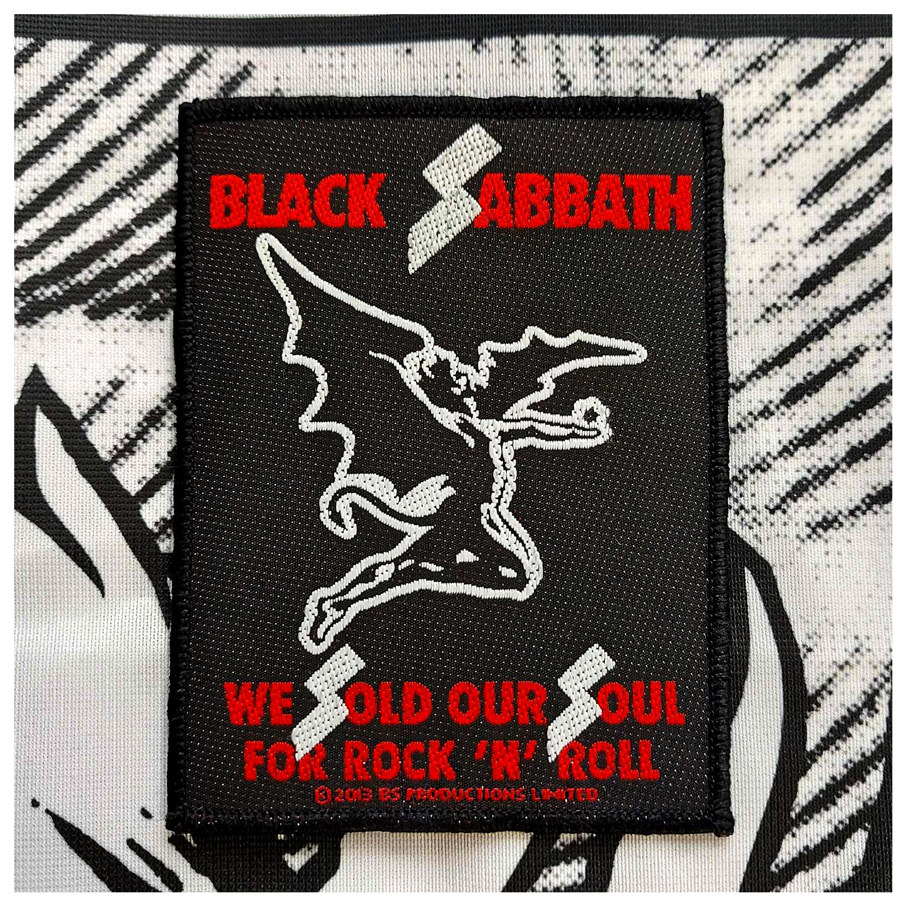 BLACK SABBATH: official WE SOLD OUR SOUL patch