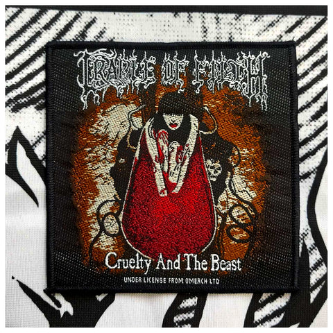 Official CRADLE OF FILTH: CRUELTY AND THE BEAST patch