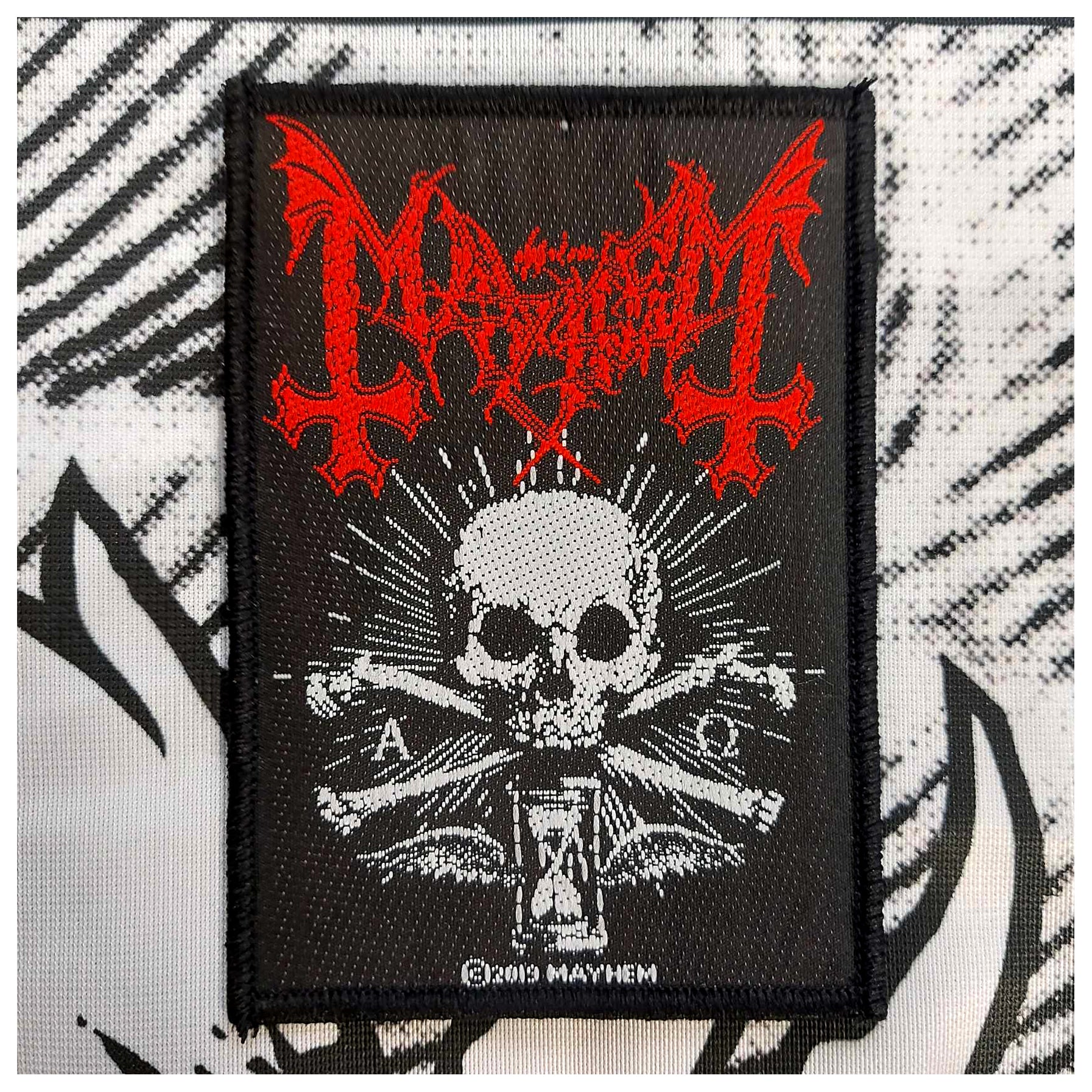 最新最全の MAYHEM: Official DAEMON CultNeverDies – patch 装飾材料