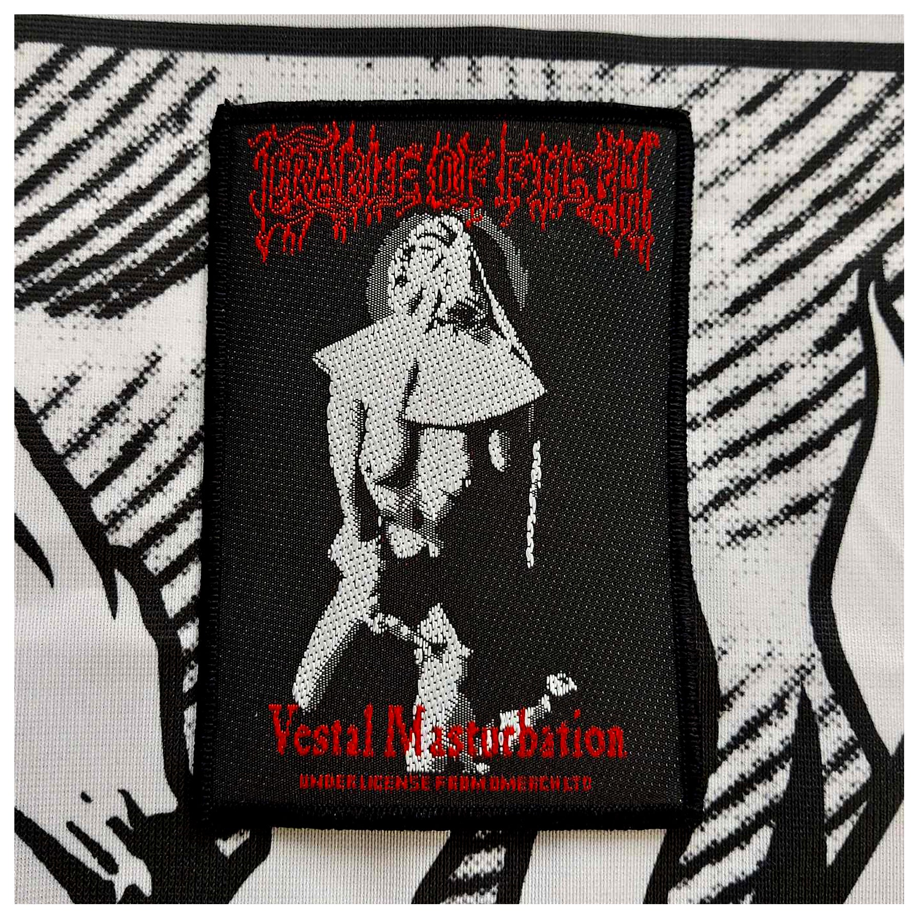 CRADLE OF FILTH: official VESTAL MASTURBATION patch