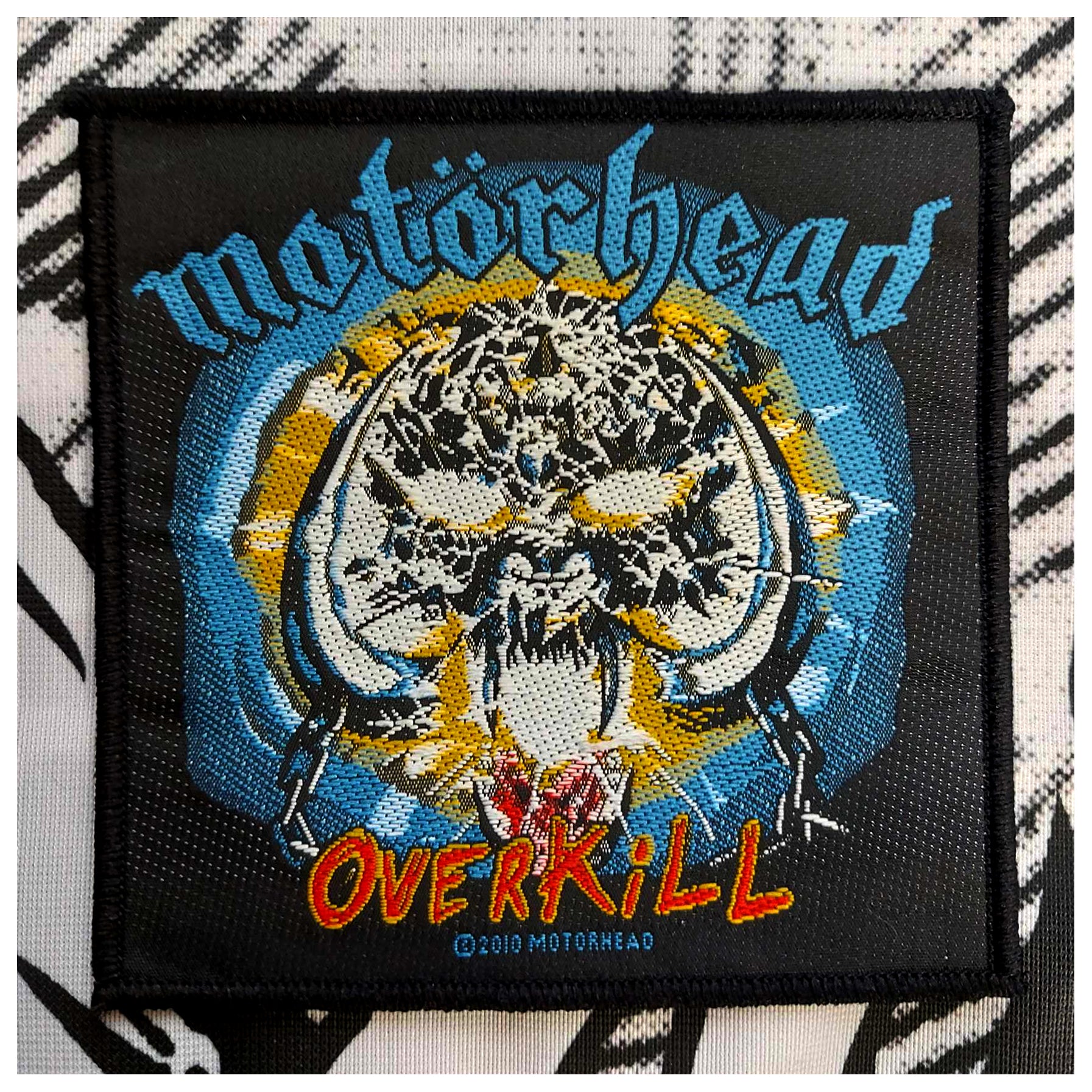 Official MOTORHEAD: OVERKILL patch – CultNeverDies