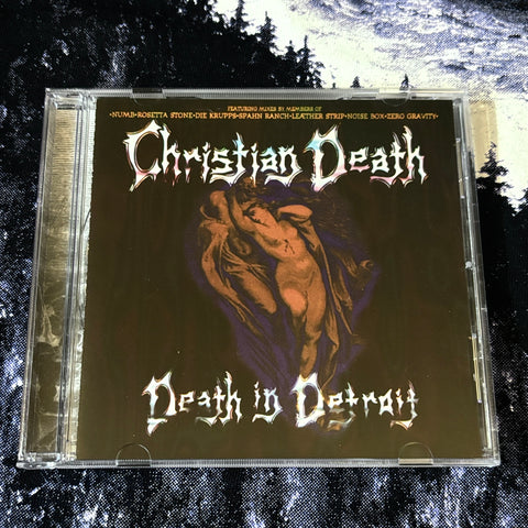 CHRISTIAN DEATH: DEATH IN DETROIT CD *preowned/ex-display/collectible, excellent condition*