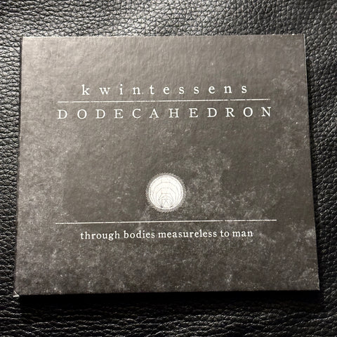 Dodecahedron ‎– Kwintessens CD digipak *preowned/collectible, as new condition*