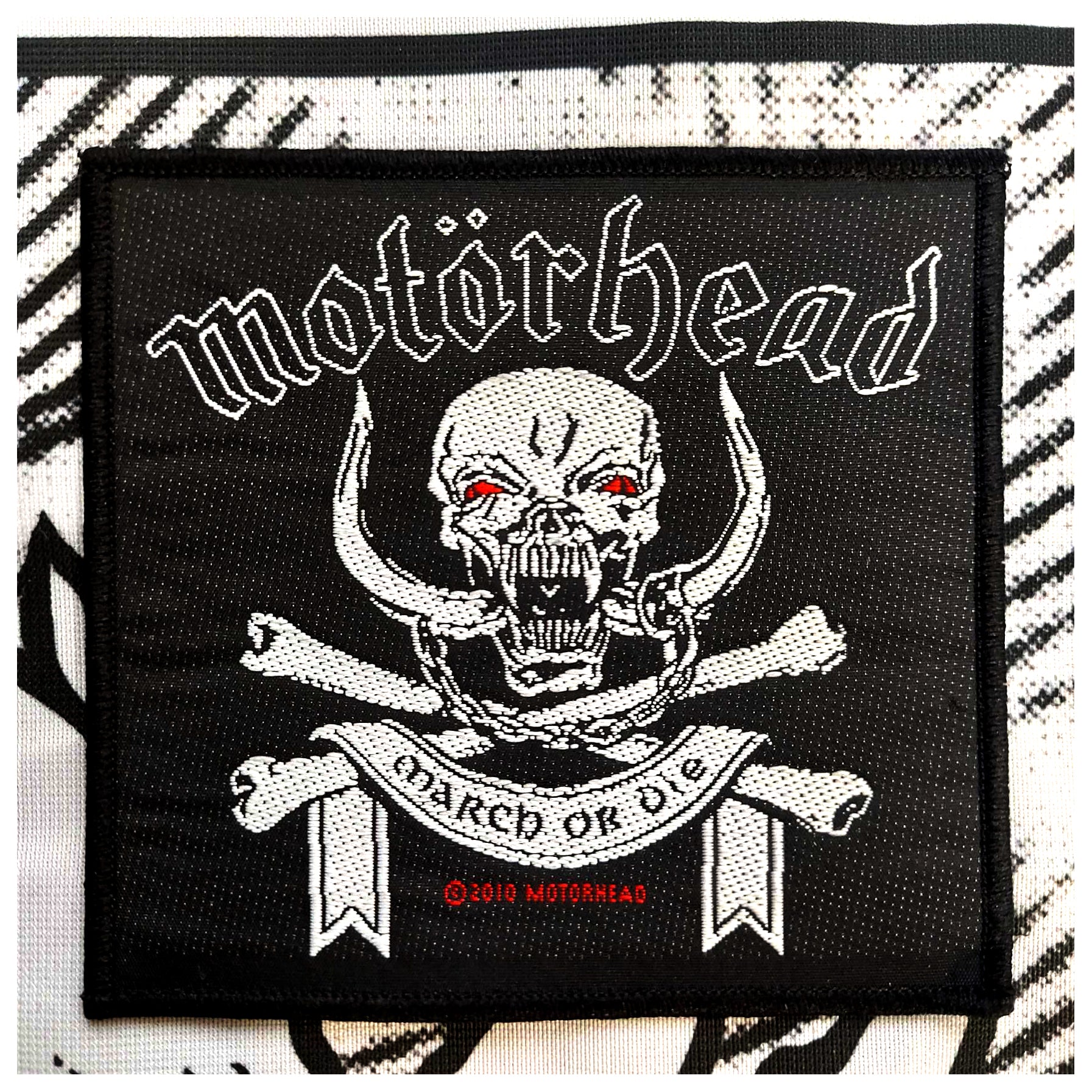 MOTORHEAD: official MARCH OR DIE patch