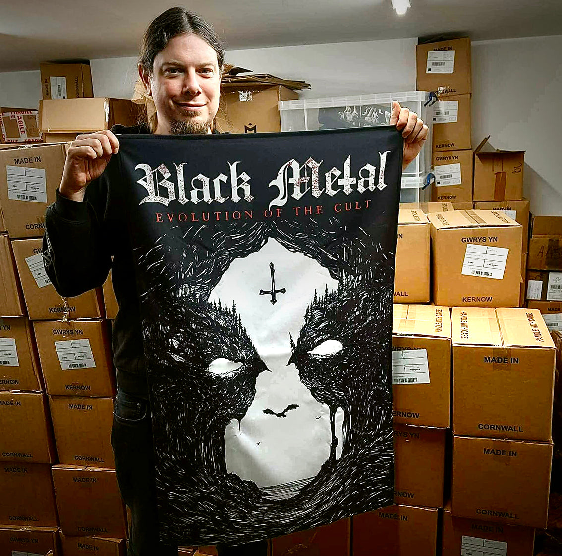 Preorder [15th June 2026] BLACK METAL: EVOLUTION OF THE CULT - THE RESTORED, EXPANDED & DEFINITIVE EDITION hardback boxset (signed by author, includes patch)