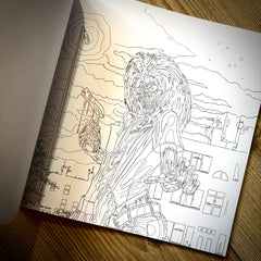 THE OFFICIAL IRON MAIDEN COLOURING BOOK