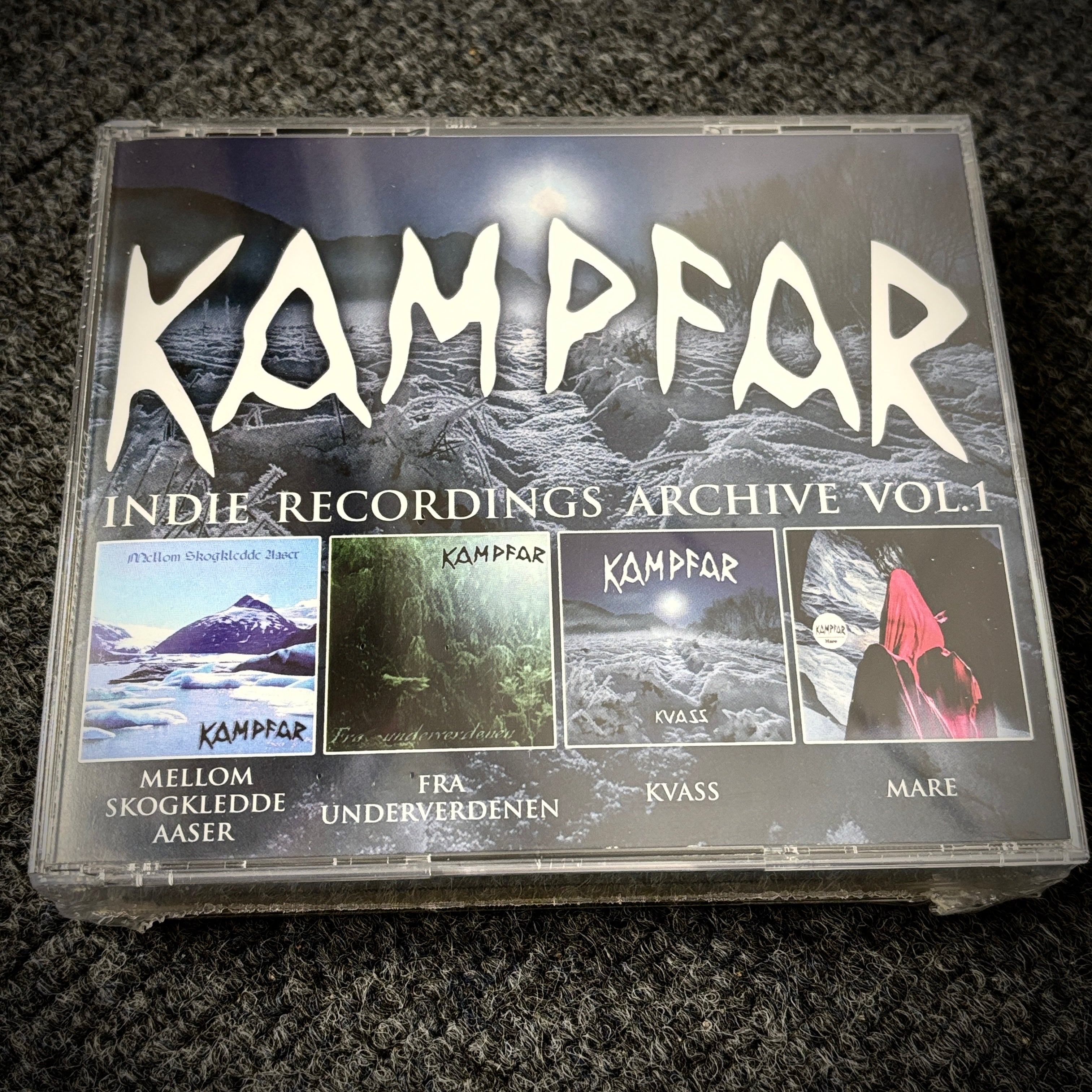 KAMPFAR: INDIE RECORDINGS ARCHIVE VOL 1 (4CD boxset)