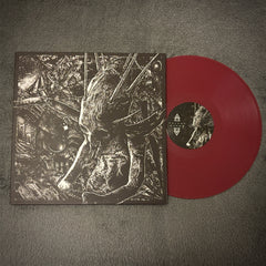 Poison Blood ‎– Poison Blood LP (ox blood vinyl, etched, 2017)  *preowned/collectible, excellent condition* (Krieg / Horseback project)