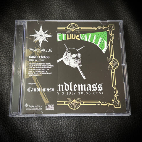 Candlemass ‎– Green Valley Live CD/DVD with OBI *preowned/collectible, as new condition*