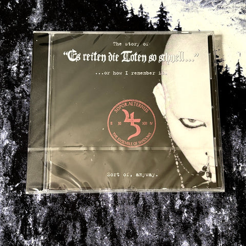 SOPOR AETERNUS & THE ENSEMBLE OF SHADOWS ‎– THE STORY OF "ES REITEN DIE TOTEN SO SCHNELL" CD   *new and sealed*