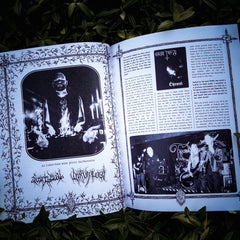 ARCANE ARCHIVIST fanzine issue 7 (cult BM zine, Profanatica, Odium, Ancient, Antaeus) *Cult Never Dies edition, ltd to 100 copies*