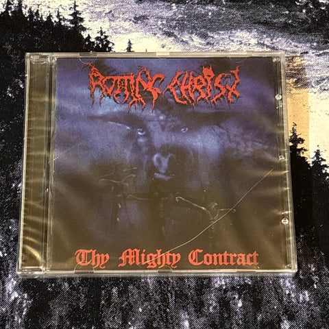 ROTTING CHRIST: Thy Mighty Contract - 30 years Anniversary Edition CD inc bonus *cracked case*
