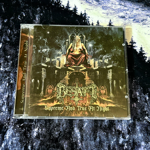 BESATT: SUPREME AND TRUE AT NIGHT CD *preowned/ex-display/collectible, excellent condition*