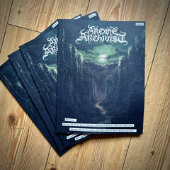 ARCANE ARCHIVIST fanzine issue 7 (cult BM zine, Profanatica, Odium, Ancient, Antaeus) *Cult Never Dies edition, ltd to 100 copies*