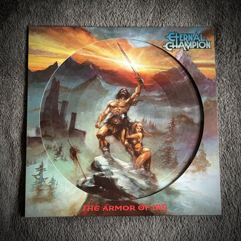 Eternal Champion – The Armor Of Ire LP (picture disc vinyl, 2022)  *preowned/collectible, excellent condition*