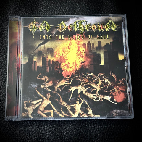 God Dethroned ‎– Into The Lungs Of Hell CD *preowned/collectible, as new condition*