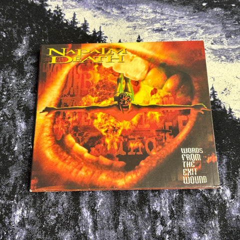 NAPALM DEATH: WORDS FROM THE EXIT WOUND digipak CD *preowned/ex-display/collectible, excellent condition*