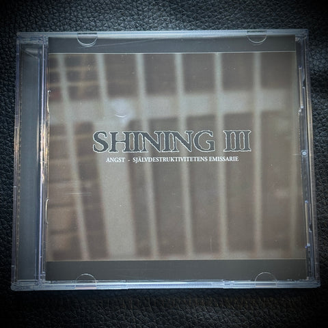 Shining ‎– III - Angst - Självdestruktivitetens Emissarie CD  *Preowned/collectible. Excellent condition*