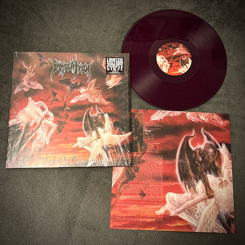 Immolation – Dawn Of Possession LP (limited transparent purple vinyl, 2021)  *preowned/collectible, excellent condition*