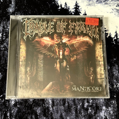 CRADLE OF FILTH: THE MANTICORE CD *new and sealed* (crack in box, reduced price)