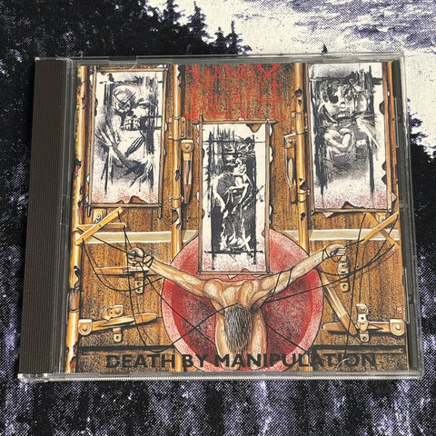NAPALM DEATH: DEATH BY MANIPULATION CD *preowned/ex-display/collectible, excellent condition*