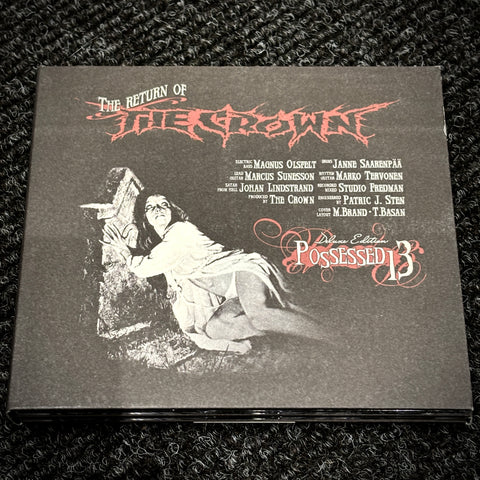 The Crown ‎– Possessed 13 double CD *preowned/collectible, as new condition*