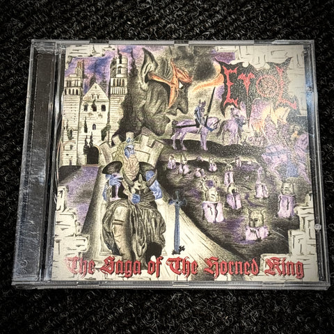 Evol  ‎– The Saga Of The Horned King (Mexican edition) CD *preowned/collectible, as new condition*