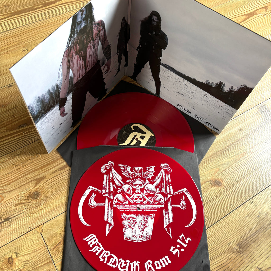 MARDUK: Rom 5: 12 double LP (2 x red vinyl, silkscreen print, gatefold sleeve, insert) *new*