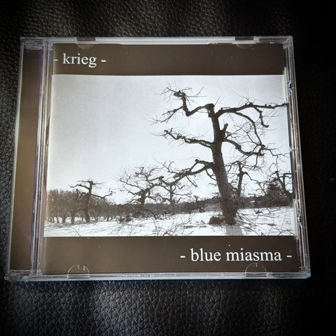 Krieg ‎– Blue Miasma CD *preowned/collectible, as new condition*