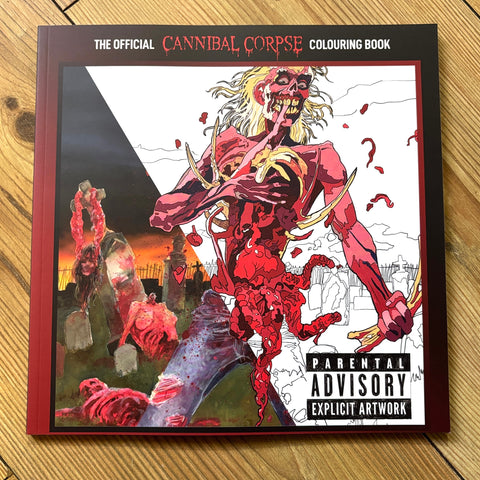 THE OFFICIAL CANNIBAL CORPSE COLOURING BOOK